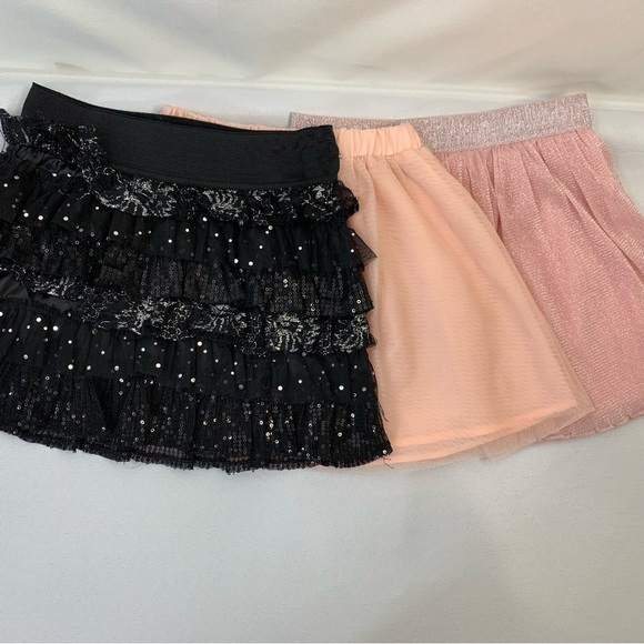 Girls 3 piece TUTU skirt bundle. Size Small, 5/6, 7 and 8 - Picture 1 of 14